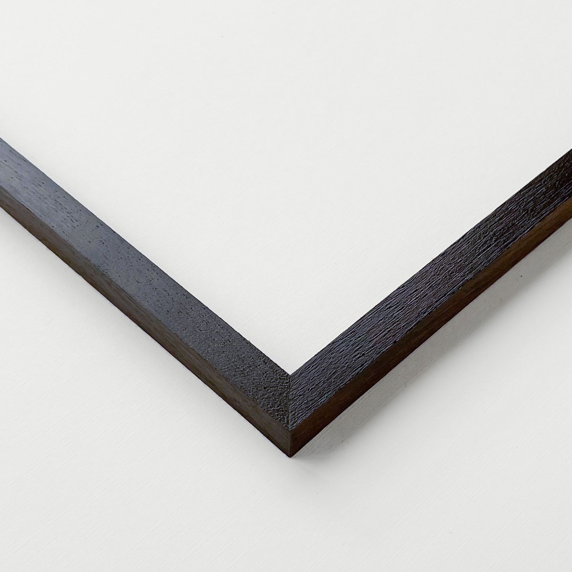 Teak Plain Small Dark Coffee - Side view