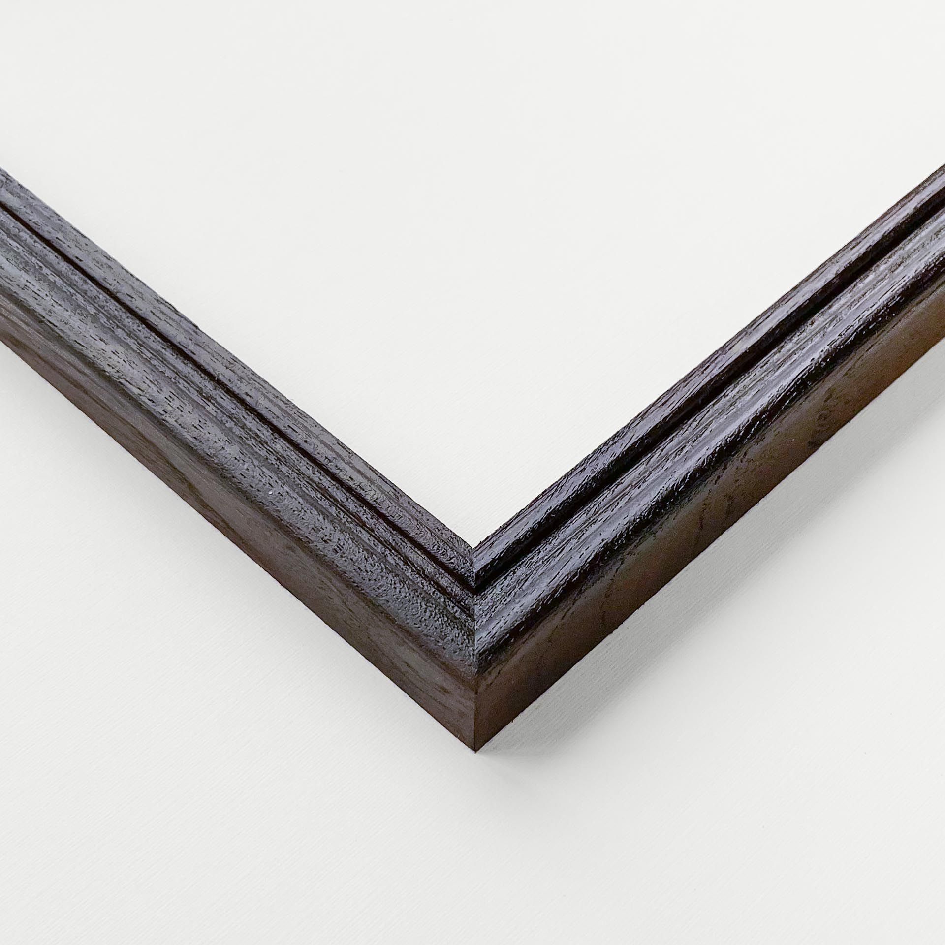 Teak Antique Dark Coffee - Side view