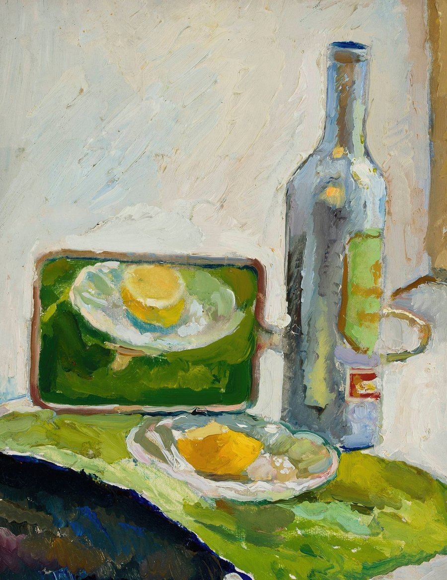 Still life with a bottle (1914-18)