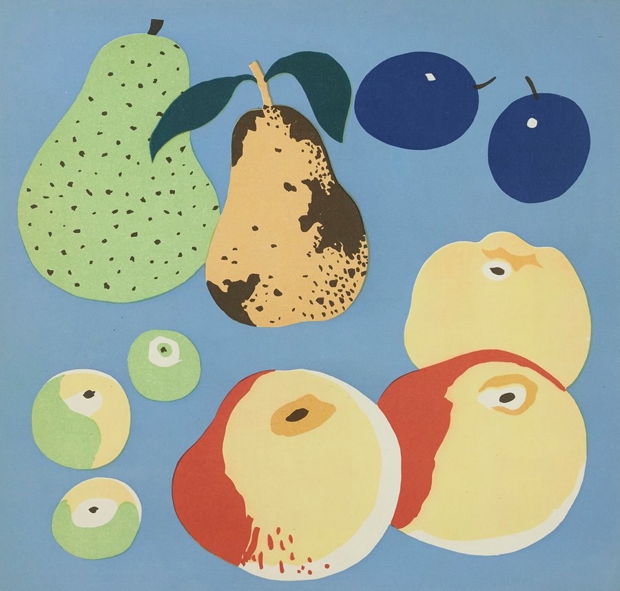 Images à colorier, Des Fruits Pl.05 (1935)