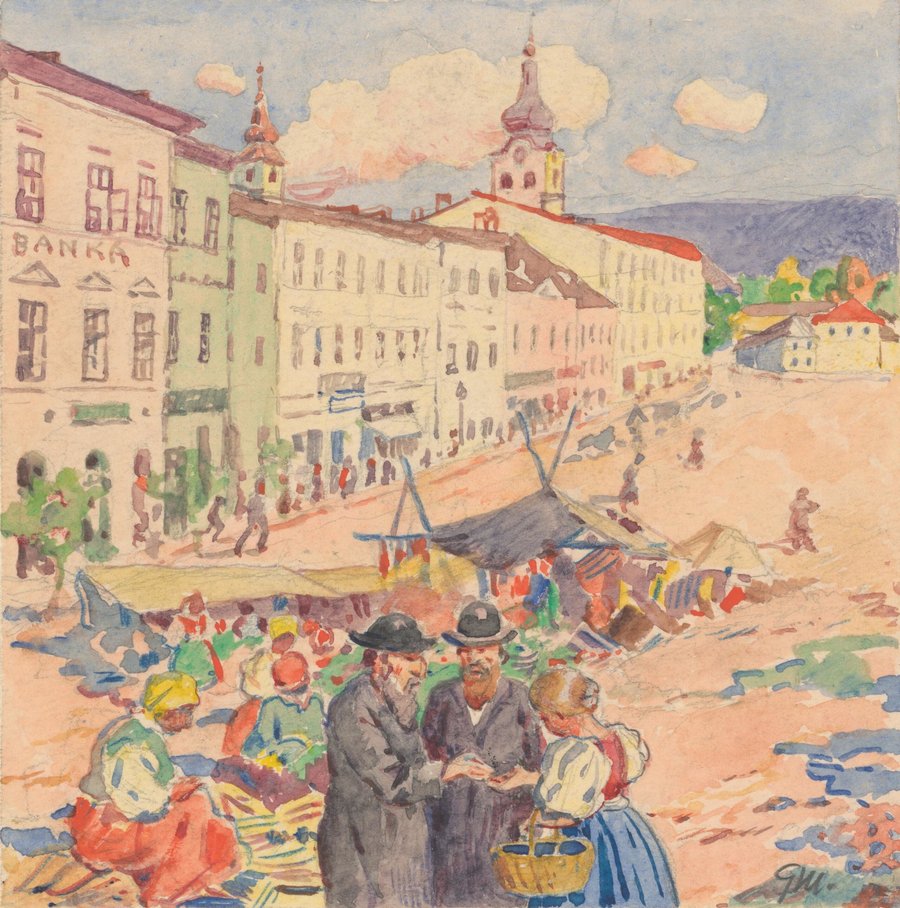 11. – At the Market (1932)