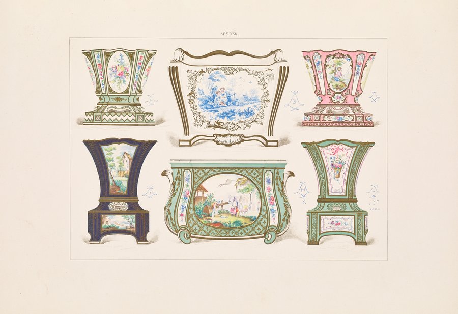 The soft porcelain of Sèvres Pl.05 (1892)