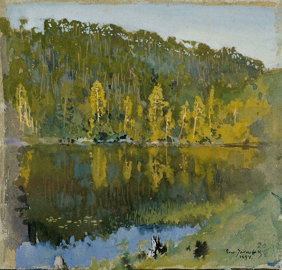 Forest Pond, Landscape Study (1894)