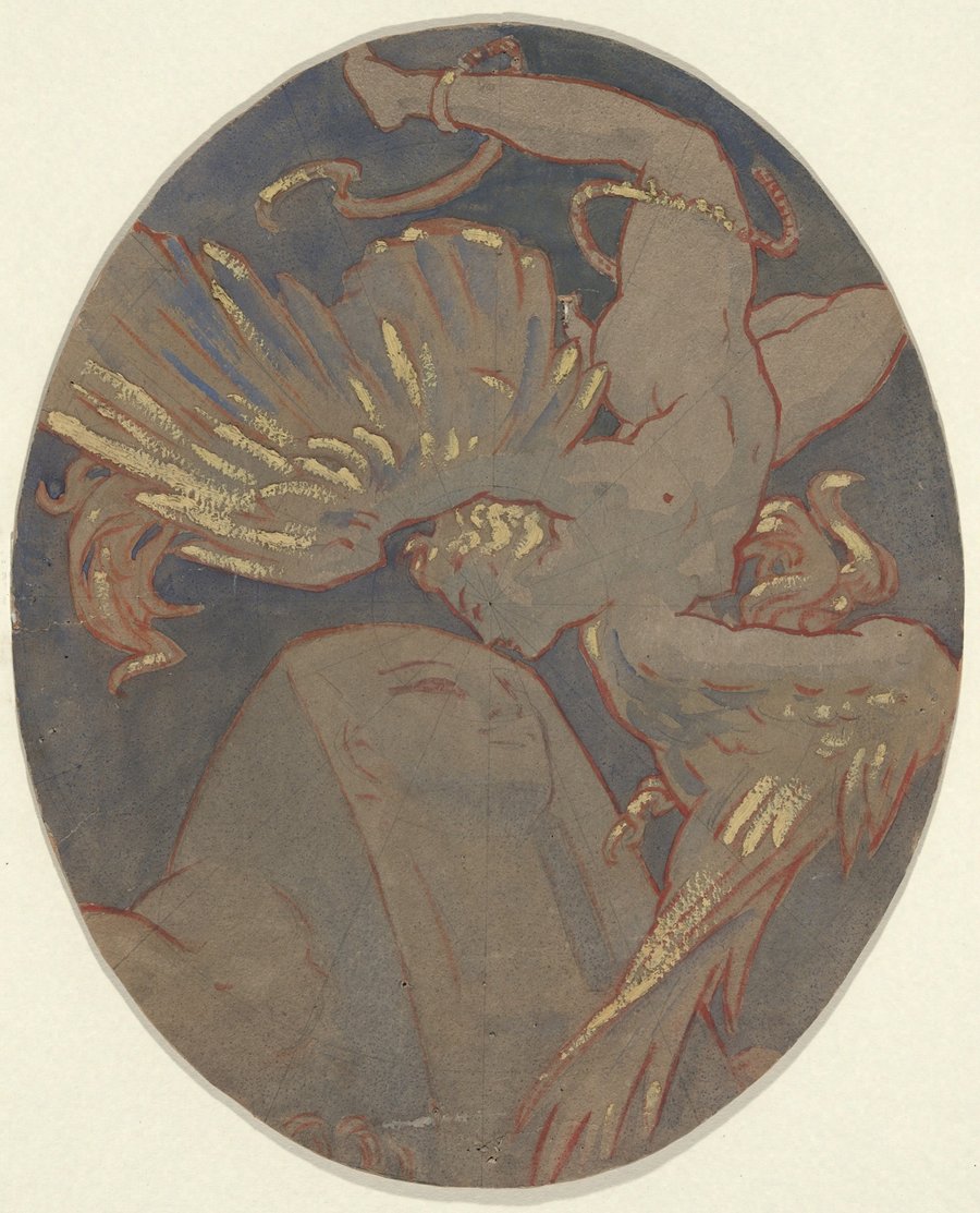 Viterbo,Copy of rondel-Sargent’s Ceiling in the Boston Museum of Fine Arts
