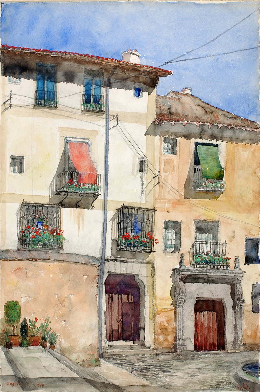 Old House at Segovia, Spain (1920)