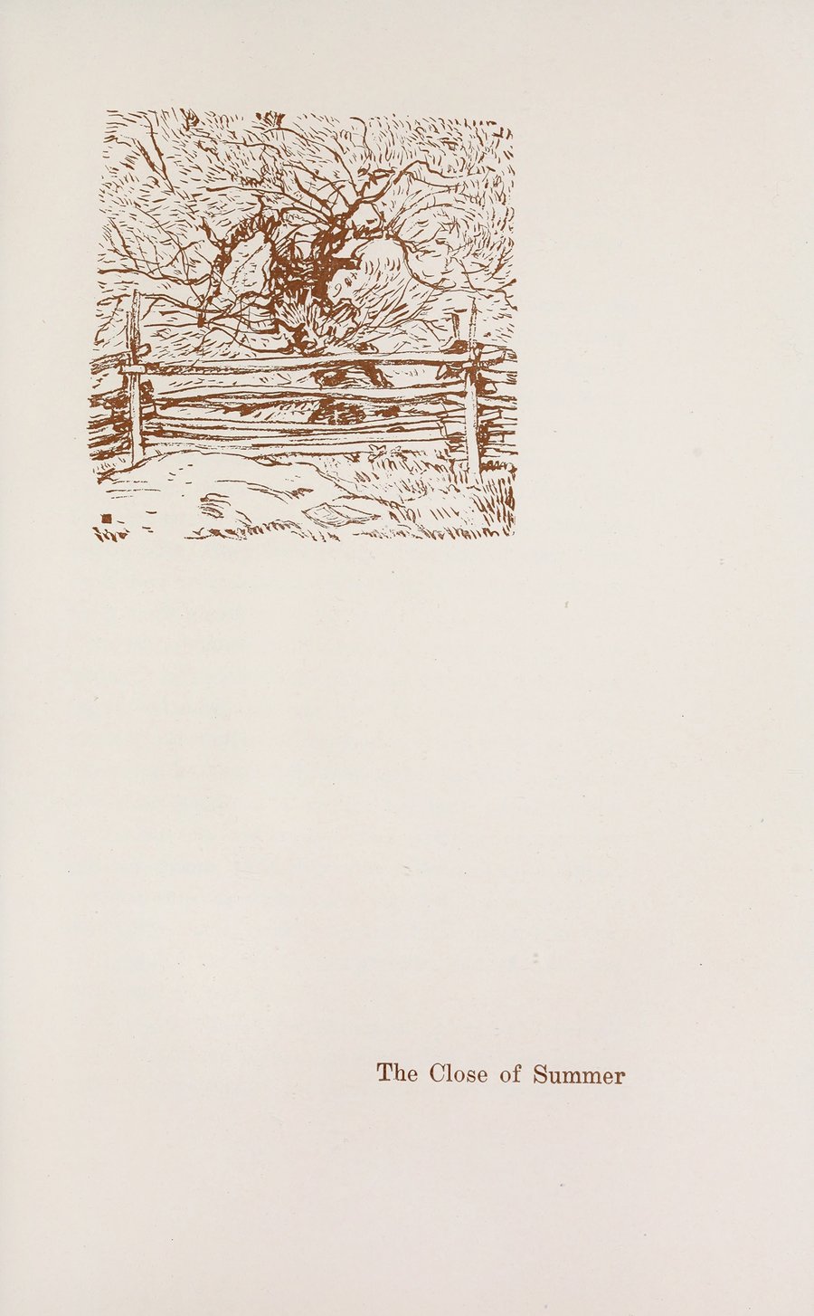 The Close of Summer (1923)