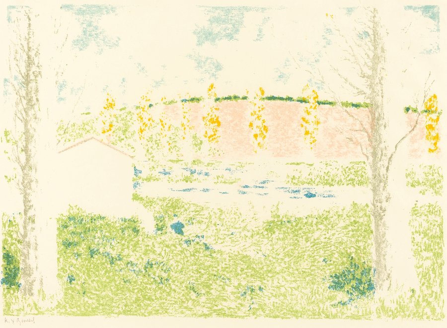 Landscape with a House (Paysage avec maison) (1897)