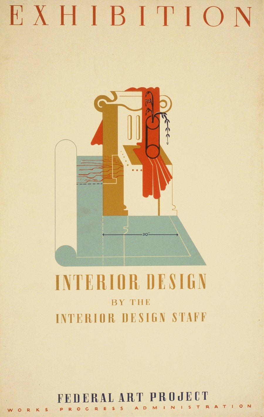 Exhibition Interior design by the interior design staff (1936-1941)