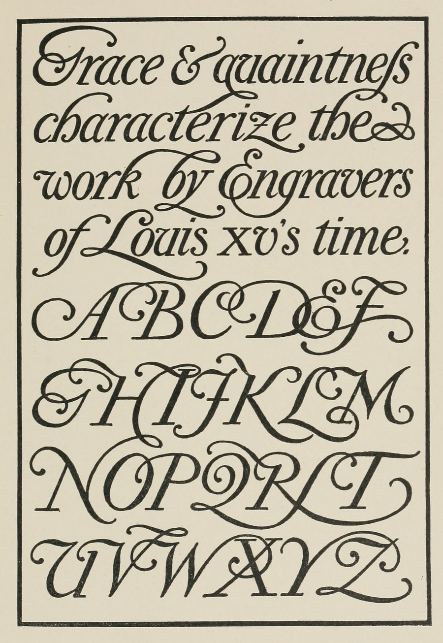 Modern American Script (1902)