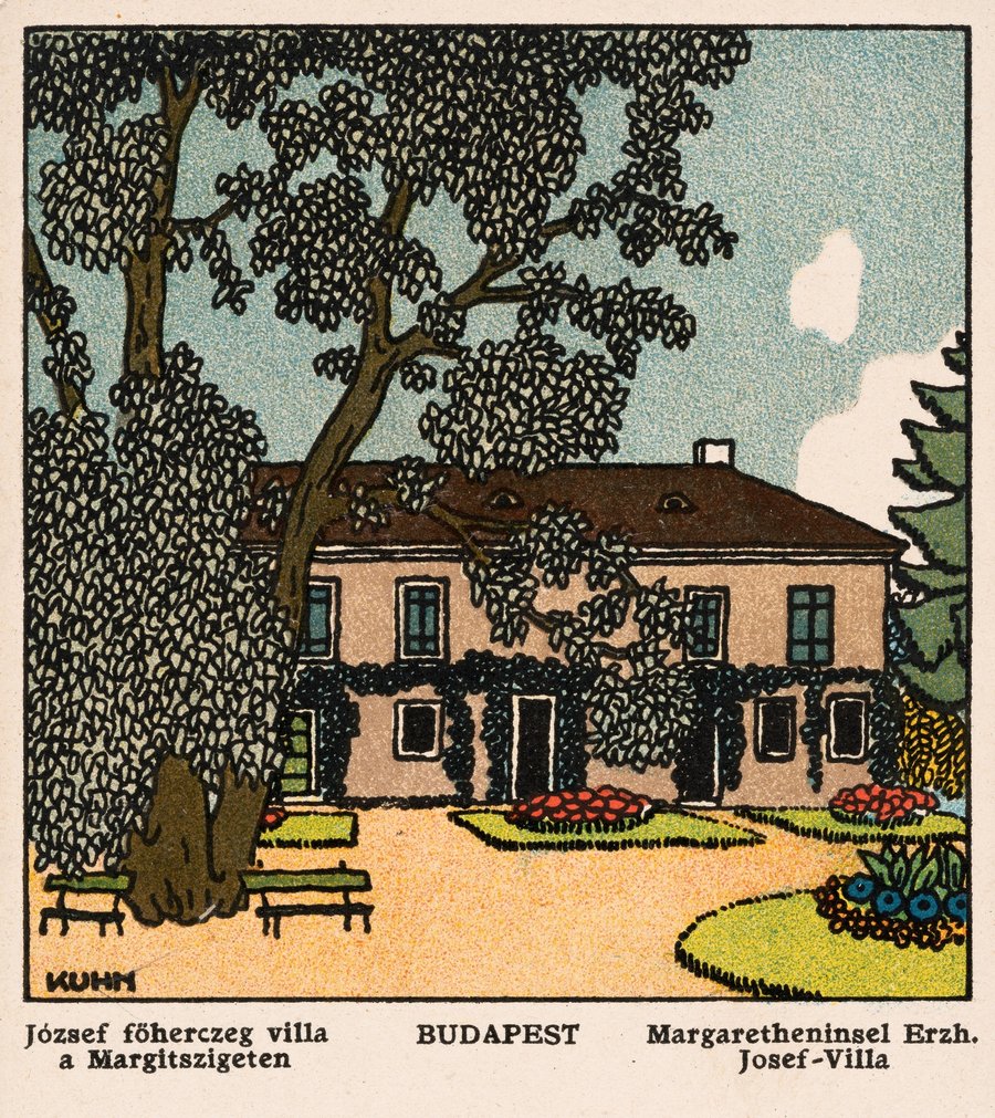 Nr. 464: Budapest, Margaretheninsel Erzh. Josef-Villa (1911)