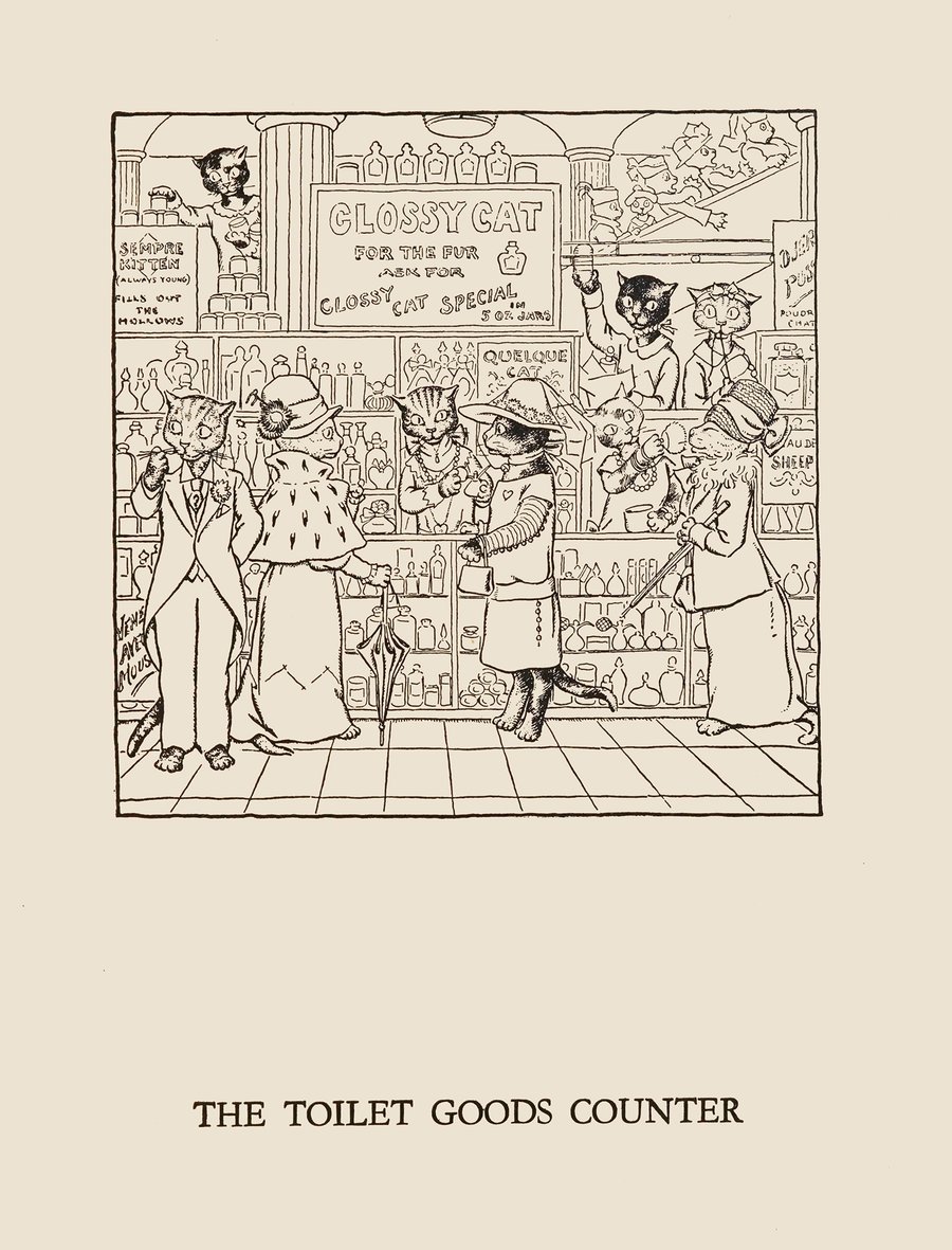The toilet goods counter (1926)