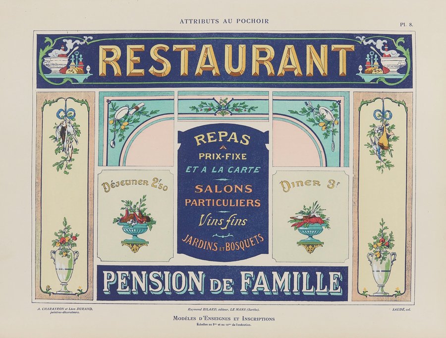 Attributs au pochoir Pl.09 (1914)