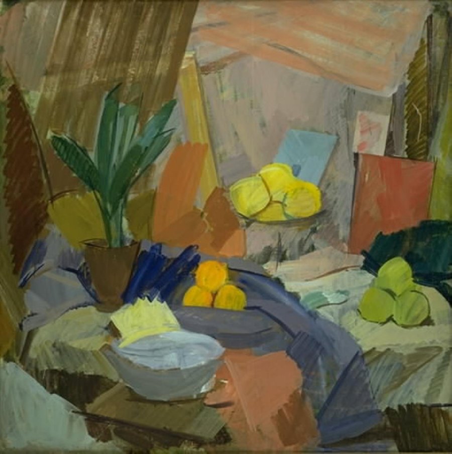Still Life with Oranges