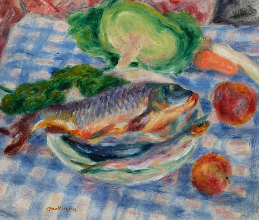 Still life – Carp (1921)