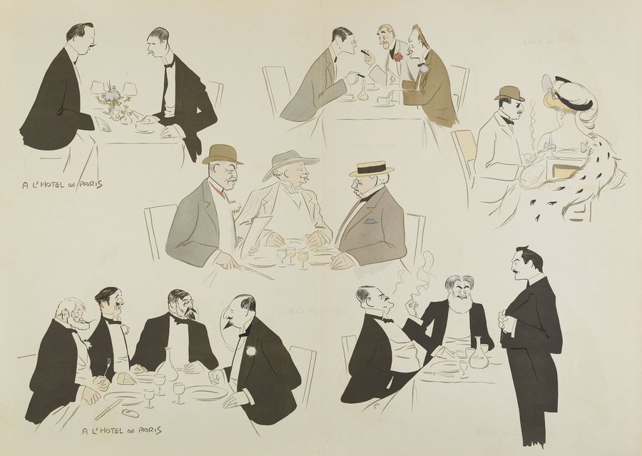 A l’Hotel de Paris (1909)