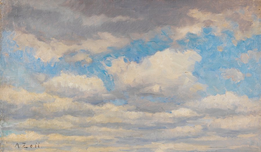 Wolkenstudie (Ca. 1890)