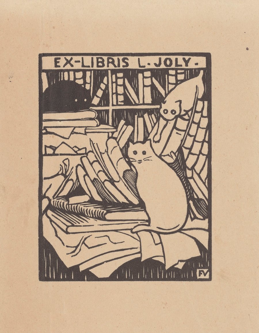 Ex-libris L. Joly (1893)