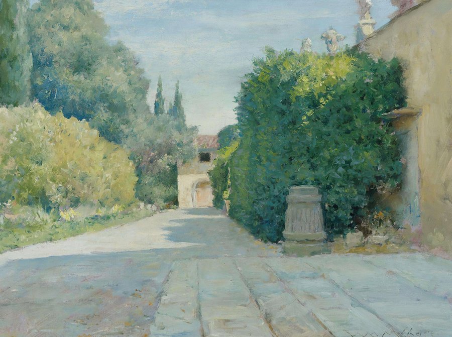 Villa In Florence (circa 1909)