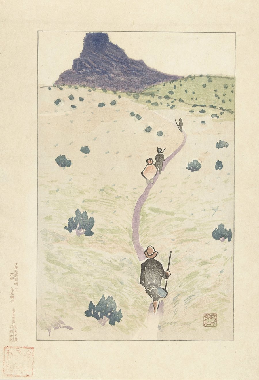 De berg Rokko (1916)