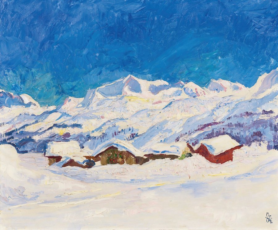 Winterlandscape Near Maloja (1927)