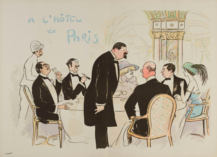 A l’Hôtel de Paris (1913)