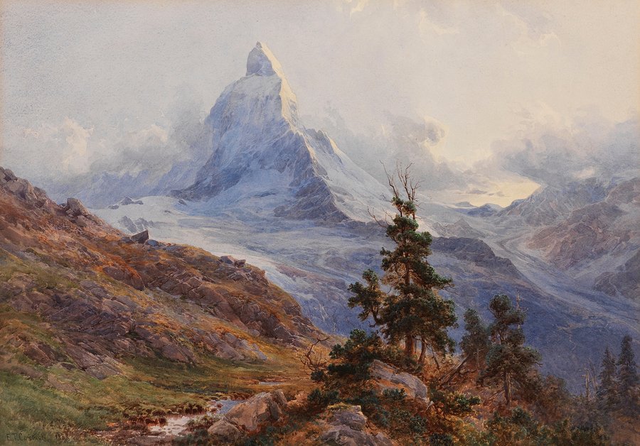 View of the Matterhorn (1888)