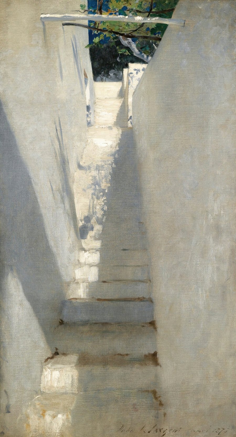 Staircase In Capri ( 1878)