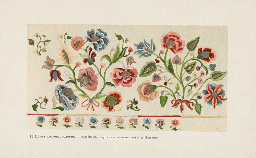 Motivy ukrainskago ornamenta Pl. 11 (1900)