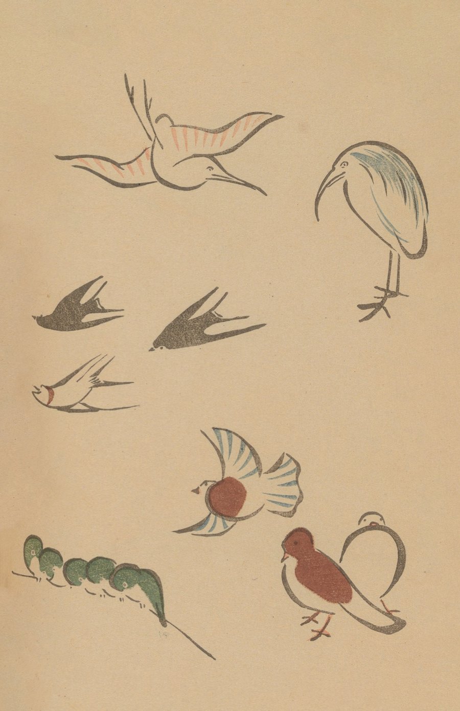 Chōjū ryakugashiki, Pl.23 (1868-1912)