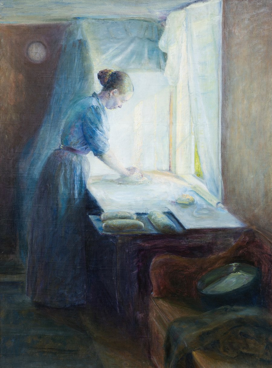 Bread-Baking (1895)