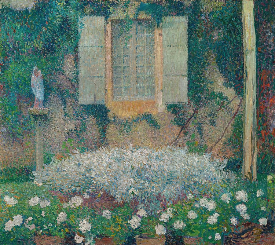 La Fenêtre De La Cuisine Sur Le Jardin À Marquayrol (circa 1916)