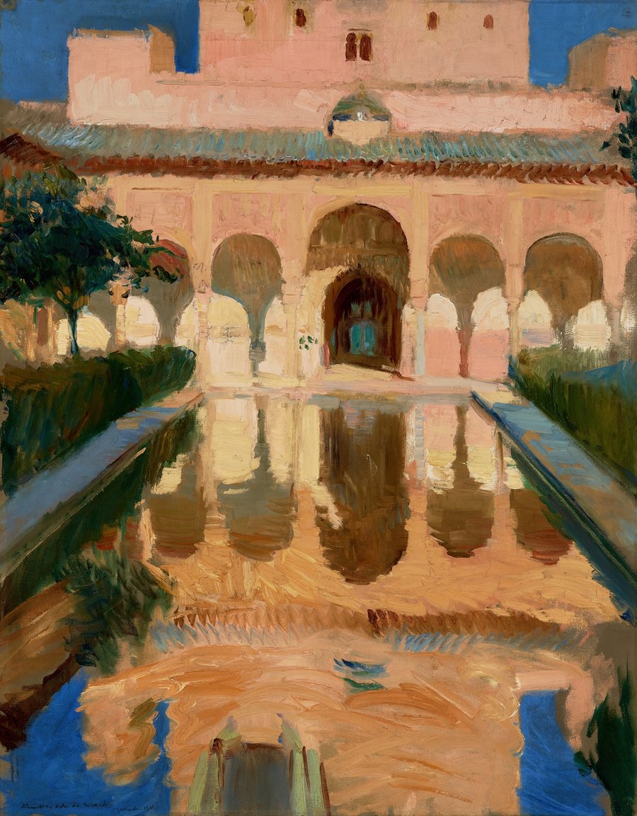 Hall of the Ambassadors, Alhambra, Granada (1909)