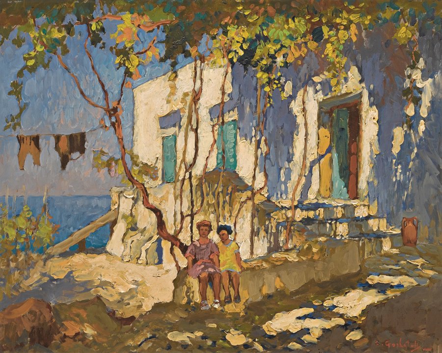 Resting In The Shade, Capri