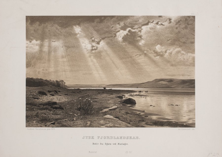 Jysk fjordlandskab