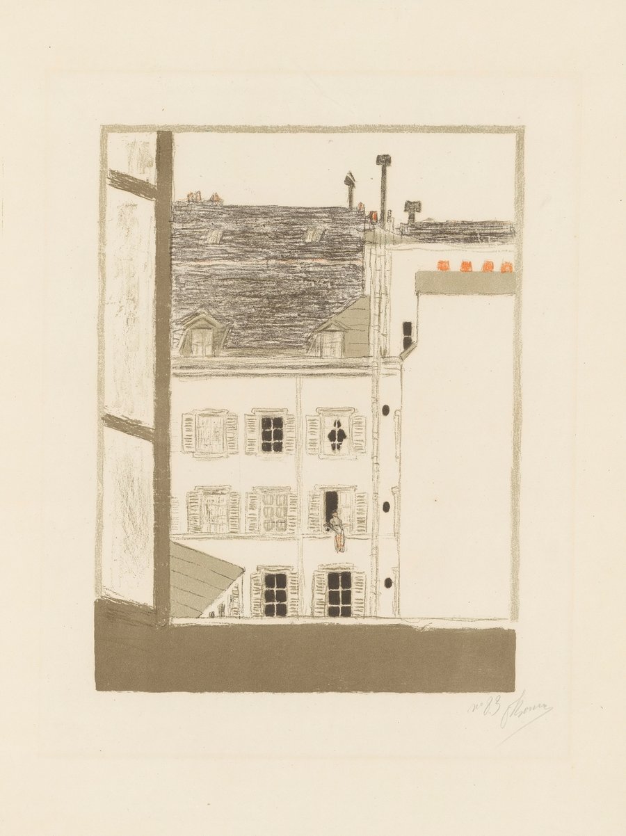 Houses in the Courtyard (Maison dans la cour) (1899)