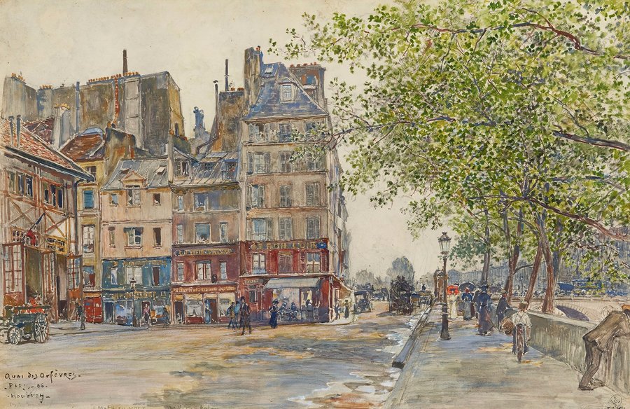 Quai des Orfèvres. Paris. 1906 (1906)