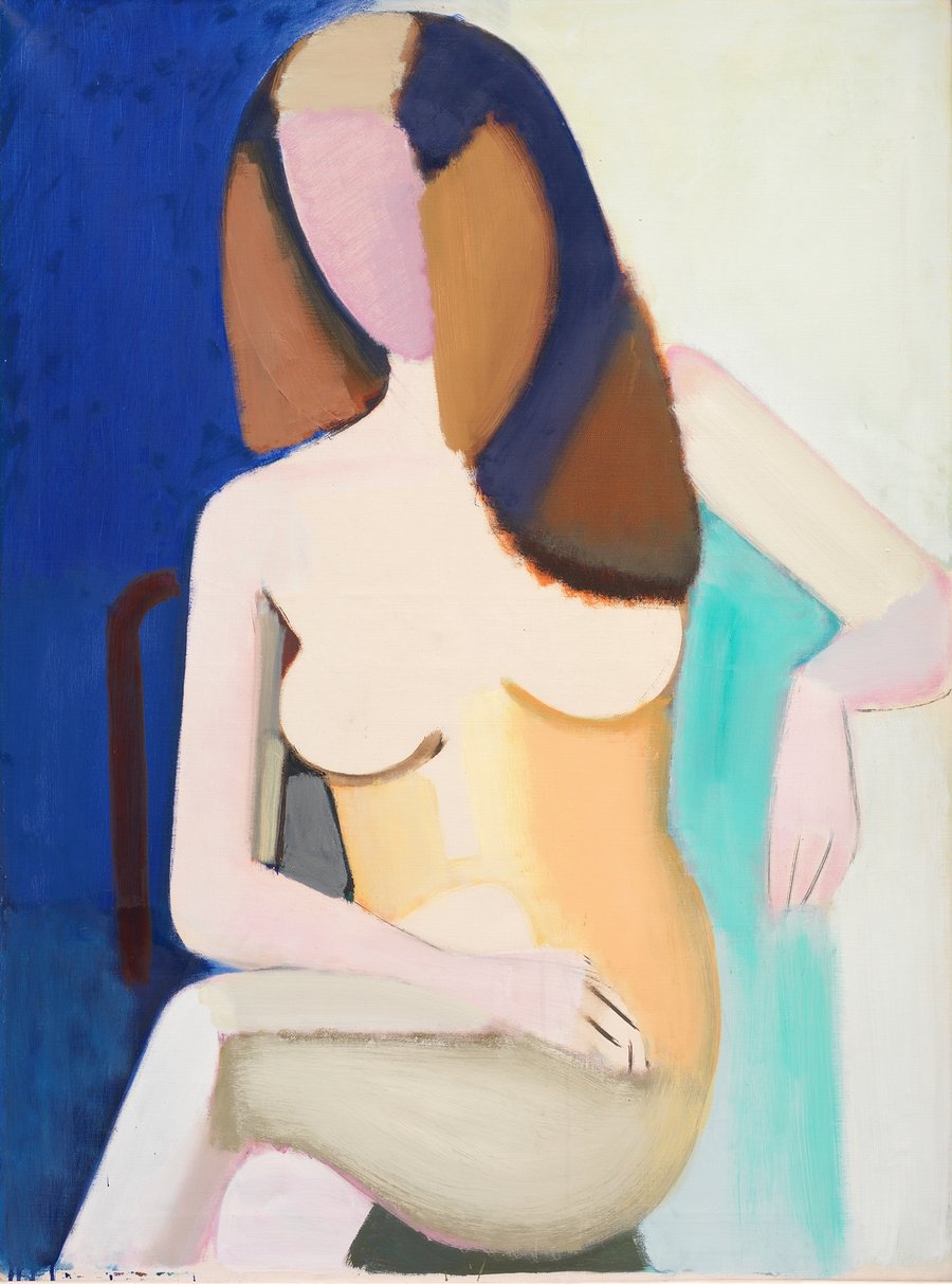 Seated Female Nude (1950)