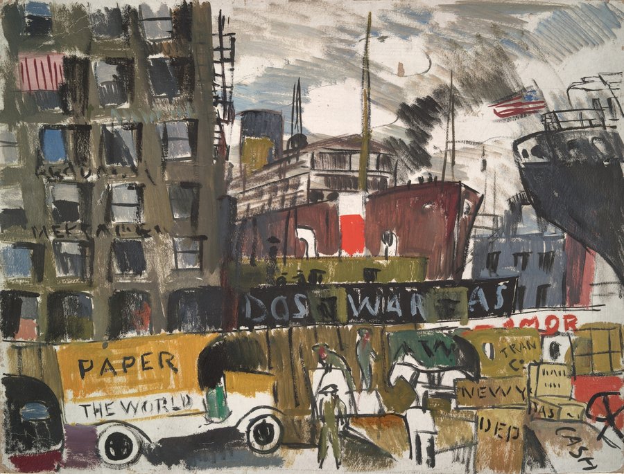 New York Docks (1920)