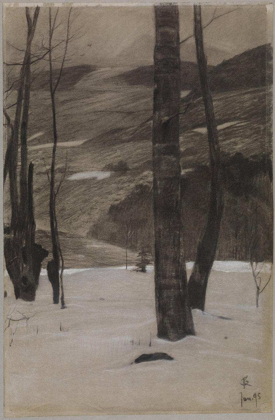 Feuchter Wintertag (1895)