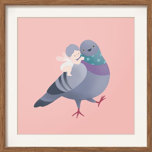A Pigeon and A Fairy