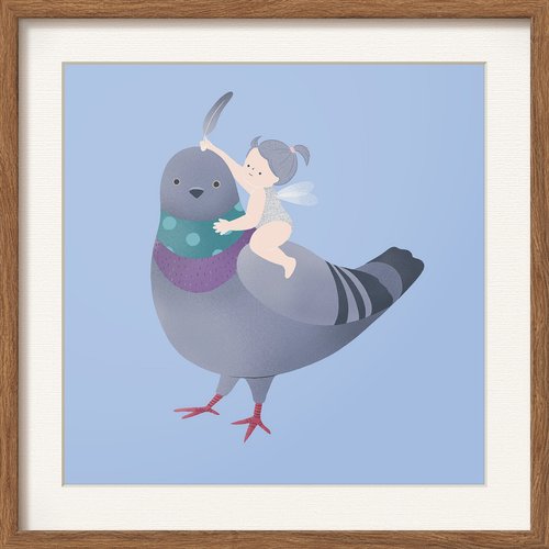  A Pigeon and A Fairy